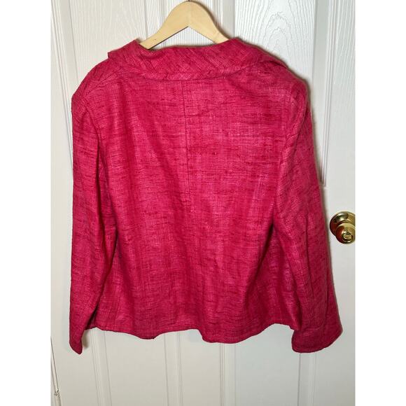 Akris Punto Pink Silk Jacket Blazer NWT - Picture 4 of 11